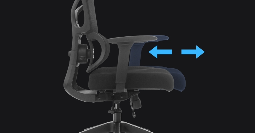 Siedzisko U-shape z formowaną pianką w fotelu ERGONAUT BIONIC